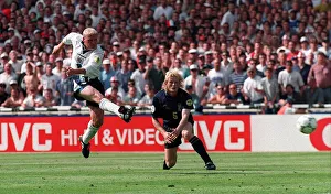 England v Scotland European Championships group match at Wembley Stadium 15th June 1996 England v Scotland European Championships group match at Wembley Stadium 15th June 1996