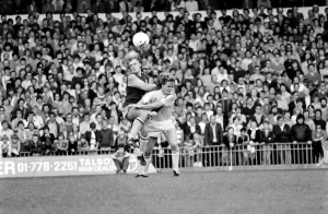 English Division 1. Crystal Palace 0 v. Aston Villa 1. September 1980 LF04-34-054 English Division 1. Crystal Palace 0 v. Aston Villa 1. September 1980 LF04-34-054