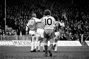 English FA Cup match at Vicarage Road. Watford 1 v Arsenal 2. March 1980 LF02-03-135 English FA Cup match at Vicarage Road. Watford 1 v Arsenal 2. March 1980 LF02-03-135