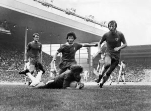 English League Division One match at Anfield Liverpool v Chelsea 0 Chelsea English League Division One match at Anfield Liverpool v Chelsea 0 Chelsea