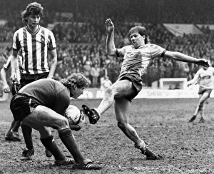 English League Division Two match at Bramall Lane Sheffield United 2 v Leeds United English League Division Two match at Bramall Lane Sheffield United 2 v Leeds United