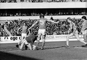 English League Division One match at City Ground. Nottingham Forest 1 v Manchester City 1 English League Division One match at City Ground. Nottingham Forest 1 v Manchester City 1
