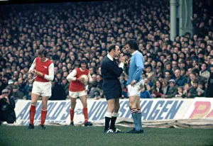 English League Division One match at Maine Road Manchester City 2 v Arsenal 0 English League Division One match at Maine Road Manchester City 2 v Arsenal 0
