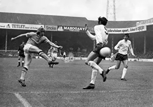 English League Division one match at Maine Road Manchester City 4 v Tottenham English League Division one match at Maine Road Manchester City 4 v Tottenham