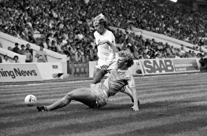 English League Division One match at Maine Road. Manchester City 0 v Aston Villa 1 English League Division One match at Maine Road. Manchester City 0 v Aston Villa 1