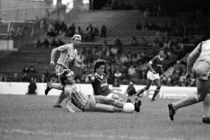 English League Division Two match at Maine Road Manchester City 3 v Barnsley 2 English League Division Two match at Maine Road Manchester City 3 v Barnsley 2