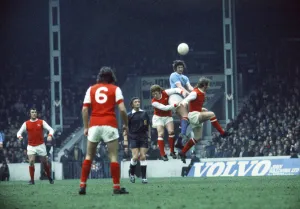 English League Division One match at Maine Road. Manchester City 1 v Arsenal 2 English League Division One match at Maine Road. Manchester City 1 v Arsenal 2