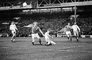 English League Division One match Nottingham Forest v. Aston Villa. Action from the match English League Division One match Nottingham Forest v. Aston Villa. Action from the match