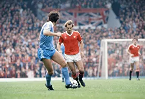 Images Dated 9th October 1982: English League Division One match at Old Trafford. Manchester United 1 v Stoke City