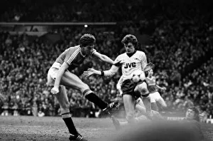 Images Dated 17th March 1984: English League Division One match at Old Trafford. Manchester United 4 v Arsenal 0