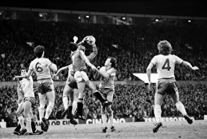 English League Division One match at Old Trafford. Manchester United 0 v Norwich City 0 English League Division One match at Old Trafford. Manchester United 0 v Norwich City 0