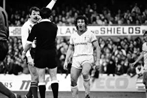 English League Division match at Roker Park. Sunderland 0 v Liverpool 0. February 1984 English League Division match at Roker Park. Sunderland 0 v Liverpool 0. February 1984