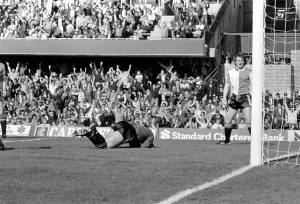 English League Division Two match at Stamford Bridge. Chelsea 1 v Queens Park Rangers 1 English League Division Two match at Stamford Bridge. Chelsea 1 v Queens Park Rangers 1