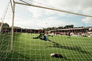 English League Division Two Wycombe Wanderers 5 - 3 Reading match held at Adams Park English League Division Two Wycombe Wanderers 5 - 3 Reading match held at Adams Park