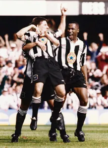 English Premier League match at St James Park. Newcastle United 3 v Manchester English Premier League match at St James Park. Newcastle United 3 v Manchester