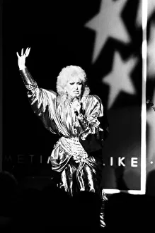 English singer Dusty Springfield returns with a new record. 31st July 1985 English singer Dusty Springfield returns with a new record. 31st July 1985