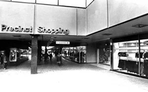 The entrance to the Lower Precinct from Queen Victoria Road, Coventry city centre The entrance to the Lower Precinct from Queen Victoria Road, Coventry city centre