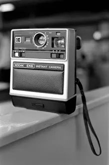 Equipment: Old: Cameras: Kodak cameras. April 1977 77-01998 Equipment: Old: Cameras: Kodak cameras. April 1977 77-01998