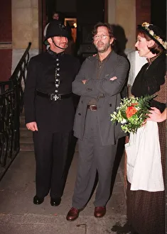 Eric Clapton guitarist and singer arrives for film producer Michael winners Birthday Eric Clapton guitarist and singer arrives for film producer Michael winners Birthday