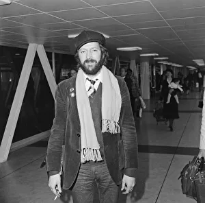 Eric Clapton pictured leaving Heathrow airport for California Eric Clapton pictured leaving Heathrow airport for California