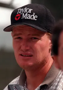 Ernie Els at the Open Golf Championship Troon July 1997 Ernie Els at the Open Golf Championship Troon July 1997