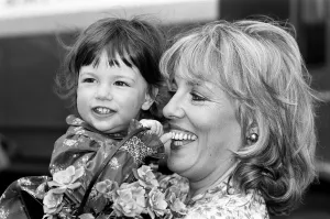 Esther Rantzen pictured with her daughter Emily at the Chelsea Flower Show Esther Rantzen pictured with her daughter Emily at the Chelsea Flower Show