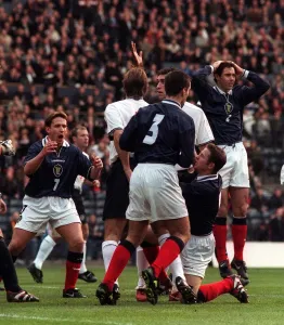 Euro 2000 Qialifying match at Hampden Park. Scotland 0 v England 2 Euro 2000 Qialifying match at Hampden Park. Scotland 0 v England 2