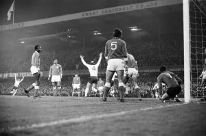 European Cup Second Round First Leg match at the Baseball Ground European Cup Second Round First Leg match at the Baseball Ground