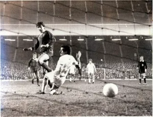 European Cup second round Second Leg match at Anfield. Liverpool 4 v Aberdeen 0 European Cup second round Second Leg match at Anfield. Liverpool 4 v Aberdeen 0