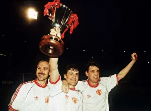 European Cup Winners Cup Final in Rotterdam May 1991 Manchester United 2 v European Cup Winners Cup Final in Rotterdam May 1991 Manchester United 2 v