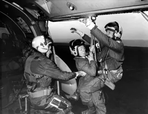 Evening Chronicle reporter Rex Garratt joined a RAF search Evening Chronicle reporter Rex Garratt joined a RAF search