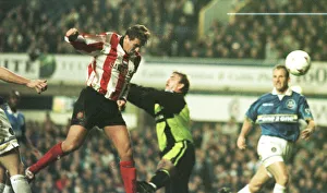 Everton V Southampton Le Tissier scores 2 November 1997 Heading past keeper Southal Everton V Southampton Le Tissier scores 2 November 1997 Heading past keeper Southal