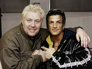 Ewan MacLeod Daily Record music journalist with pop singer Peter Andre Ewan MacLeod Daily Record music journalist with pop singer Peter Andre