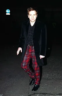 Ewan McGregor Actor arrives at the Bafta Scotland Awards ceremony November 1997 Ewan McGregor Actor arrives at the Bafta Scotland Awards ceremony November 1997