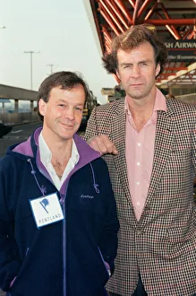 Explorer Sir Ranulph Fiennes (right) with Dr Mike Stroud. 26th October 1992 Explorer Sir Ranulph Fiennes (right) with Dr Mike Stroud. 26th October 1992