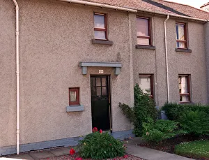 Exterior of the house home of Bobby Allan in Cambuslang Exterior of the house home of Bobby Allan in Cambuslang