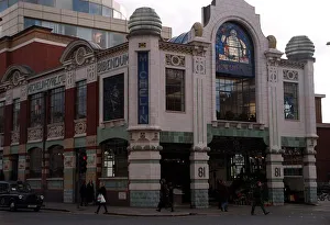 Exterior view of Bibendum restaurant in Knightsbridge, London. 16th January 1998 Exterior view of Bibendum restaurant in Knightsbridge, London. 16th January 1998