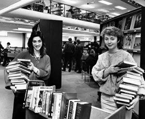 Images Dated 17th February 1987: Extra staff may be needed to ease the strain on the workers at Coventry central library