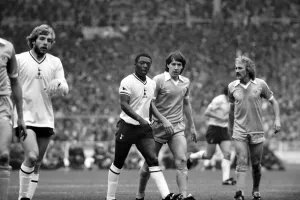 F. A. Cup Final. Manchester City 1 v. Tottenham Hotspur 1. May 1981 MF02-30-077 F. A. Cup Final. Manchester City 1 v. Tottenham Hotspur 1. May 1981 MF02-30-077