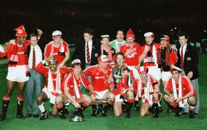 FA Cup 1990 REPLAY on 17th May 1990. Crystal Palace 0 Manchester United 1 FA Cup 1990 REPLAY on 17th May 1990. Crystal Palace 0 Manchester United 1