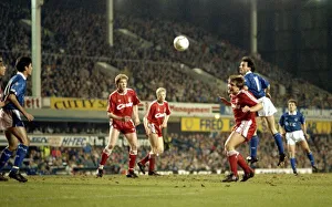 FA Cup Fifth Round replay at Goodison Park. Everton 4 v Liverpool 4 after extra FA Cup Fifth Round replay at Goodison Park. Everton 4 v Liverpool 4 after extra