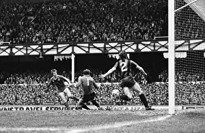 FA Cup Quarter Final match at Goodison Park. Final score Everton 2 v Manchester FA Cup Quarter Final match at Goodison Park. Final score Everton 2 v Manchester