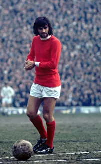 FA Cup Semi Final match Leeds United 0 v Manchester United 0 George Best FA Cup Semi Final match Leeds United 0 v Manchester United 0 George Best