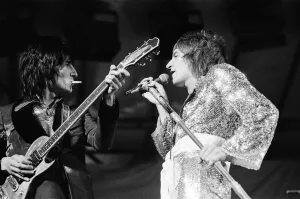 The Faces featuring Rod Stewart perform at The Reading Festival Saturday August 12th 1972 The Faces featuring Rod Stewart perform at The Reading Festival Saturday August 12th 1972