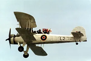 A Fairey Swordfish torpedo bomber aircraft flying in the Sunderland International Airshow A Fairey Swordfish torpedo bomber aircraft flying in the Sunderland International Airshow