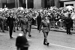 Falklands Victory Parade, London. 12th October 1982 Falklands Victory Parade, London. 12th October 1982