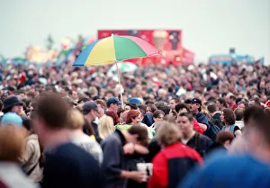 Fans at Margam Park to watch Catatonia performing, South Wales. 29th May 1999 Fans at Margam Park to watch Catatonia performing, South Wales. 29th May 1999
