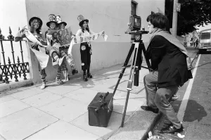 Fans of pop group Slade get ready for the invasion of Earls Court tonight where the group Fans of pop group Slade get ready for the invasion of Earls Court tonight where the group