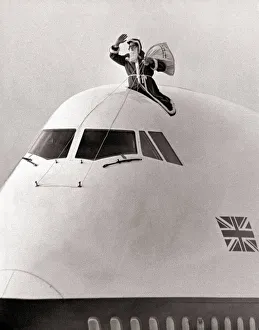 Father Christmas December 1971 Father Chistmas swooped his old fashioned sleigh for Father Christmas December 1971 Father Chistmas swooped his old fashioned sleigh for