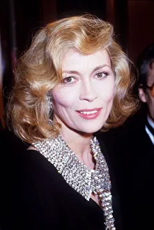 Faye Dunaway Actress at the premiere of Ordeal By Innocence in February 1985 Faye Dunaway Actress at the premiere of Ordeal By Innocence in February 1985